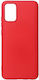 Matt Back Cover Κόκκινο (Galaxy A02s)