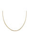 Necklace with design Snake from Gold 9 K