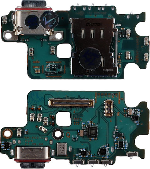 Samsung S25 5G S931 Tip C Placă De Circuit Conector De Încărcare+Jack Audio+Cititor SIM-Microfon 3P