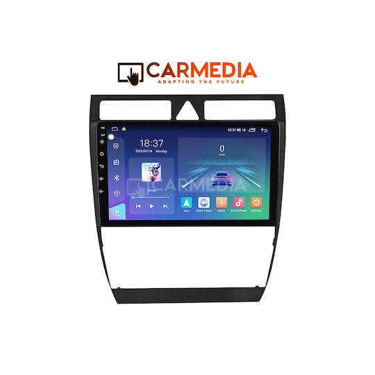 Carmedia Car Audio System for Audi A6 1998-2005 (Bluetooth/USB/WiFi/GPS/Apple-Carplay/Android-Auto) with Touch Screen 9"