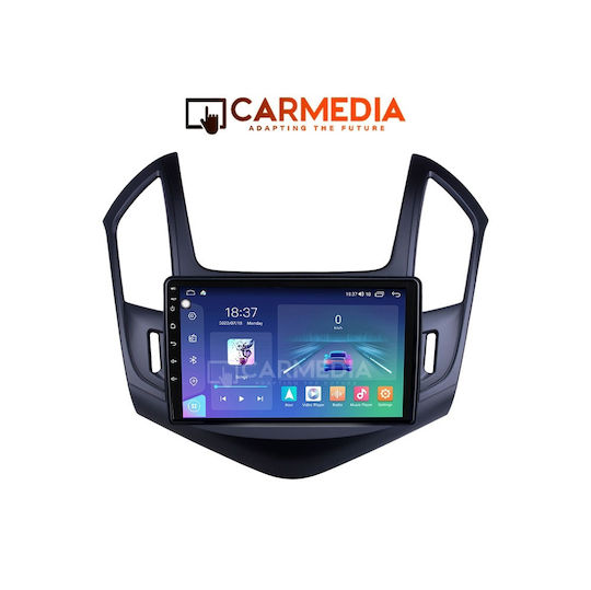 Carmedia Car Audio System for Chevrolet Cruze 2013-2015 (Bluetooth/USB/WiFi/GPS/Apple-Carplay/Android-Auto) with Touch Screen 9"