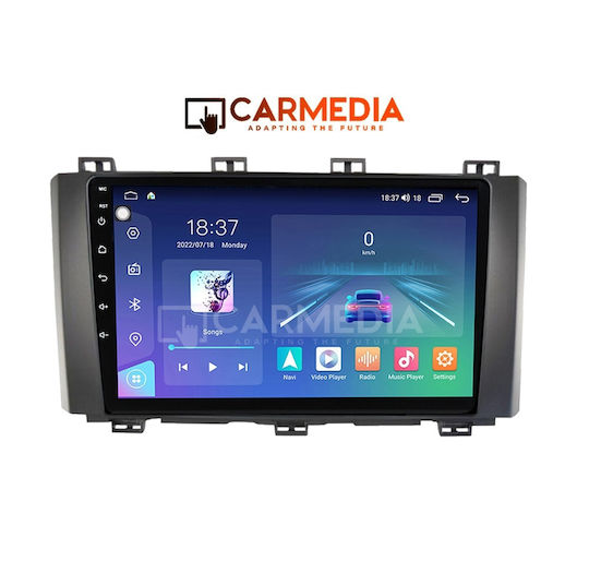 Carmedia Auto-Audiosystem für Seat Ateca 2017 (Bluetooth/USB/WiFi/GPS/Apple-Carplay/Android-Auto) mit Touchscreen 9"