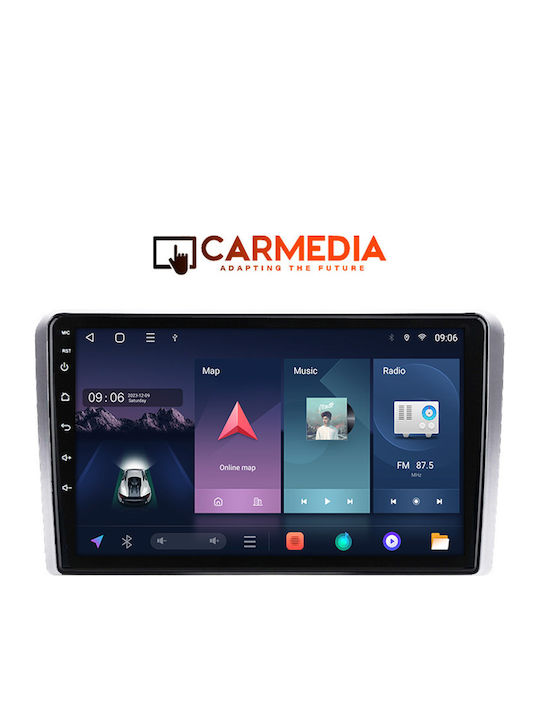 Carmedia Car Audio System for Alfa Romeo Mito 2008 (Bluetooth/USB/WiFi/GPS/Apple-Carplay/Android-Auto) with Touch Screen 9"