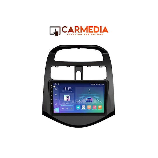 Carmedia Car Audio System for Chevrolet Spark 2009-2015 (Bluetooth/USB/WiFi/GPS/Apple-Carplay/Android-Auto) with Touch Screen 9"
