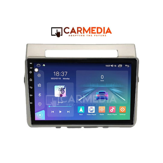 Carmedia Car Audio System for Toyota Corolla Verso 2004-2009 (Bluetooth/USB/WiFi/GPS/Apple-Carplay/Android-Auto) with Touch Screen 9"