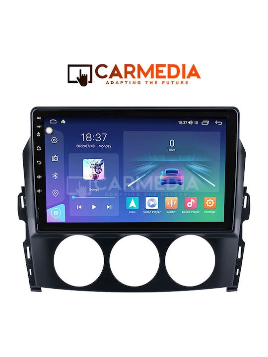 Carmedia Car Audio System for Mazda MX-5 2005-2015 (Bluetooth/USB/WiFi/GPS/Apple-Carplay/Android-Auto) with Touch Screen 9"