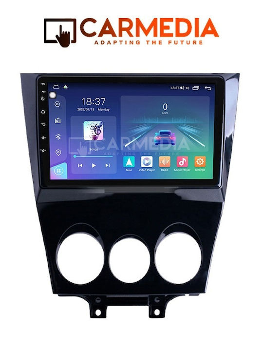 Carmedia Ηχοσύστημα Αυτοκινήτου για Mazda RX-8 2008 (Bluetooth/USB/WiFi/GPS/Apple-Carplay/Android-Auto) με Οθόνη Αφής 9"