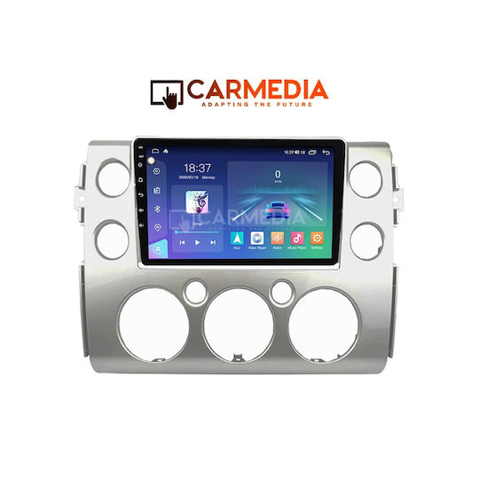Carmedia Ηχοσύστημα Αυτοκινήτου για Toyota FJ 2007-2013 (Bluetooth/USB/WiFi/GPS/Apple-Carplay/Android-Auto) με Οθόνη Αφής 9"