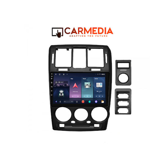 Carmedia Ηχοσύστημα Αυτοκινήτου για Hyundai Getz 2002-2011 (Bluetooth/USB/WiFi/GPS/Apple-Carplay/Android-Auto) με Οθόνη Αφής 9"