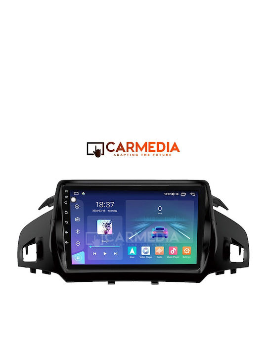 Carmedia Car Audio System for Ford Kuga / C-Max 2011 (Bluetooth/USB/WiFi/GPS/Apple-Carplay/Android-Auto) with Touch Screen 9"