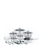 Voltz Stainless Steel Cookware Set 6 Pieces