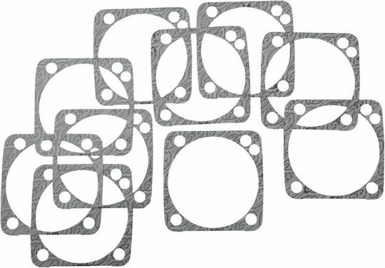 S&s Cycle Pair Cylinder Base Gaskets Dia 3.625in Thickness 0.46mm 93-1069