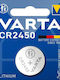 Varta Μπαταρίες Λιθίου Ρολογιών CR2450 3V 2τμχ