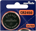 Murata Lithium Watch Battery CR2450 3V 1pcs