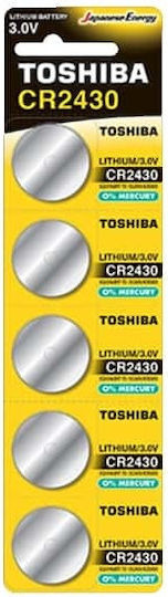Toshiba Batterie Lithium für Uhren CR2430 3V 1Stück