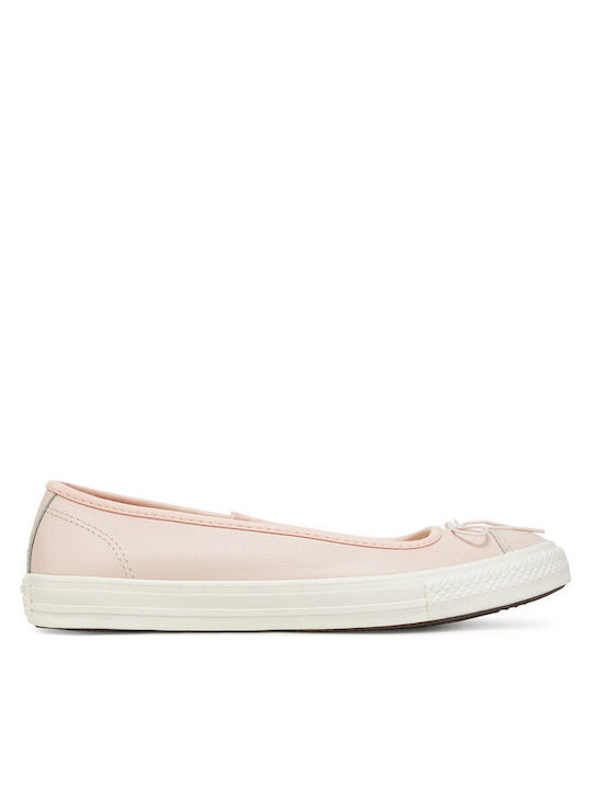 Chuck Taylor All Star Dainty Γυναικείες Μπαλαρίνες σε Μπεζ Χρώμα