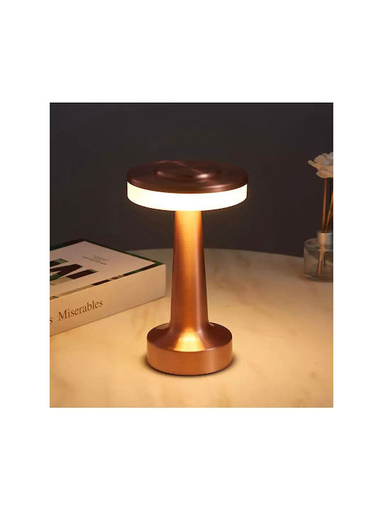 Moderne LED Tischlampe Mit Metallischem Kupferkörper 6 Mod