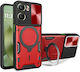 Back Cover Roșu (Motorola Moto G06, SKYDDAR INNOVATION)