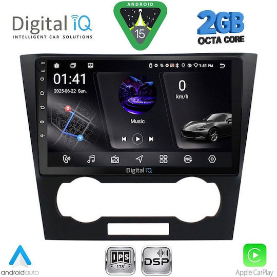 Digital IQ Ηχοσύστημα Αυτοκινήτου για Chevrolet Epica 2006-2011 (Bluetooth/USB/WiFi/GPS/Apple-Carplay/Android-Auto) με Οθόνη Αφής 9"