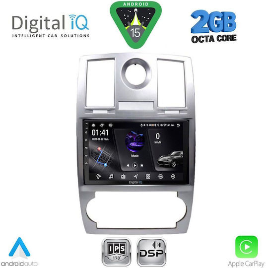 Digital IQ Car Audio System Chrysler 300C 2005-2010 (Bluetooth/USB/WiFi/GPS/Apple-Carplay/Android-Auto) with Touch Screen 9"