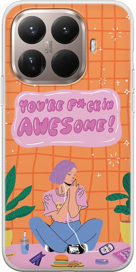 You Are Awesome Xiaomi 15t Pro 5g Flexible Tpu Transparent Silicone