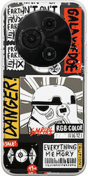 Star Wars Stormtrooper Tcl 605 Husa Telefon Transparentă Silicon Flexibil TPU