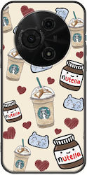 Coffee Praline TCL 605 Negru TPU Silicon