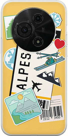 Ticket To Alpes Tcl 605 Flexible TPU Transparent Silicone