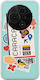 Ticket To Caracas Tcl 605 Flexible TPU Transparent Silicone