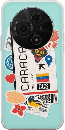 Ticket To Caracas Tcl 605 Flexible TPU Transparent Silicone