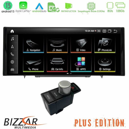 Bizzar Ηχοσύστημα Αυτοκινήτου για Audi A4 / A5 2008-2015 (Bluetooth/USB/AUX/WiFi/GPS/Apple-Carplay/Android-Auto/CD) με Οθόνη Αφής 10.25"