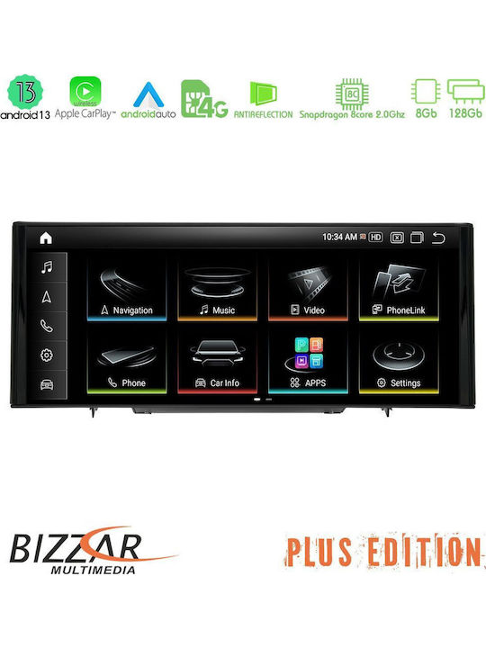 Bizzar Car Audio System for Audi A1 2010-2018 (Bluetooth/USB/AUX/WiFi/GPS/Apple-Carplay/Android-Auto/CD) with Touch Screen 10.25"