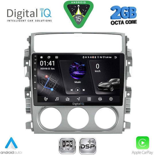 Digital IQ Ηχοσύστημα Αυτοκινήτου για Suzuki Liana 2001-2007 (Bluetooth/USB/WiFi/GPS/Apple-Carplay/Android-Auto) με Οθόνη Αφής 9"