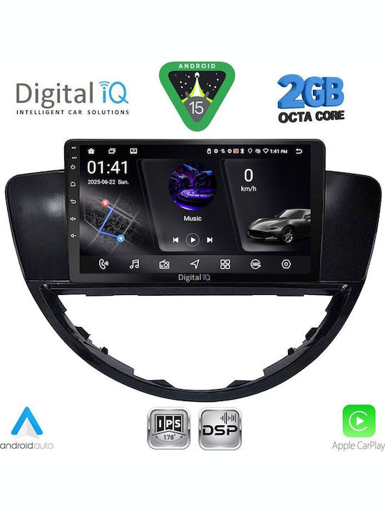 Digital IQ Car Audio System for Subaru Tribeca 2007-2014 (Bluetooth/USB/WiFi/GPS/Apple-Carplay/Android-Auto) with Touch Screen 9"