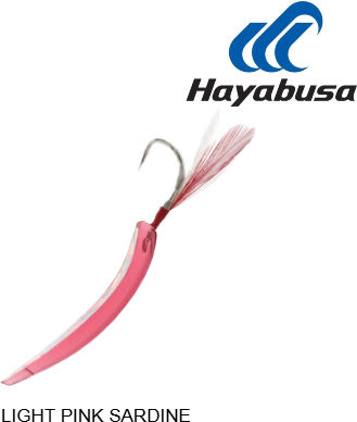 Hayabusa Artificial Bait Minnow 4.5cm Light Pink Sardine Set 2pcs