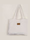 Fleece Shopping Bag 52x37 Nima Ivory 52x37 Fleece