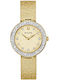 Bulova Γυναικείο Ρολόι 30.5mm Μπαταρίας με Χρυσό Μεταλλικό Μπρασελέ