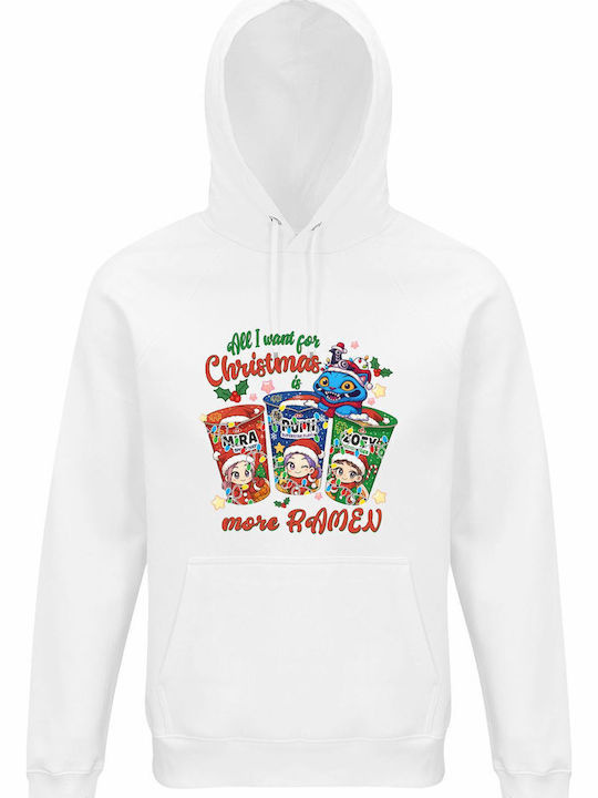 kirikoko Kids Sweatshirt with Hood White All I ...