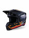 Alpinestars SM3 Black Gloss Motorradhelm Motocross DOT / ECE 22.06