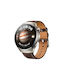 Leder Tragbare Bänder Huawei Watch GT 6 46mm GT 6 Pro 46mm Dunkelbraun