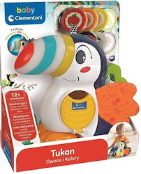 Baby Clementoni Adrian the Toucan - Fruits and Colors για 12+ Μηνών