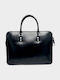 Leather Men's Briefcase Black