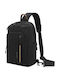 Herrentasche Sling Schwarz