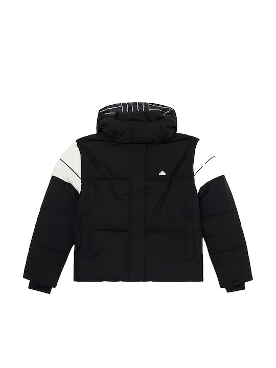 Ellesse Παιδικό Casual Μπουφάν Μαύρο