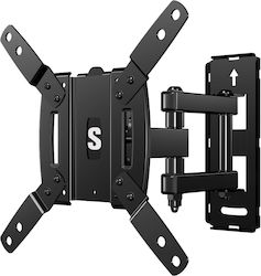 Suport Tv Universal Extensibil de Perete Sanus 25-101 Cm Negru