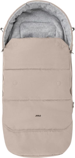 Joolz Universal Stroller Footmuff Waterproof Brown With Fleece Lining 95x40cm
