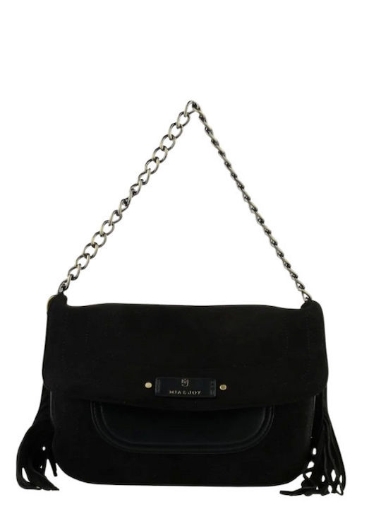 Damentasche Schultertasche Schwarz