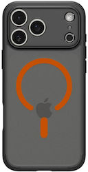 Spigen Ultra Hybrid MagFit Frost Black Orange (iPhone 17 Pro Max)