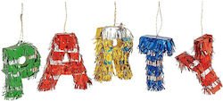 Mini Party Pinata Flippy Party Zubehör Set 5 Stück Aus Crepe Papier Pappe Party Pinata 61 X 43 X 8 Cm Mehrfarbig