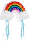 Pinata Petrecere Curcubeu Flippy Din Hârtie Carton Petrecere Pinata 45 X 28 X 9 Cm Multicoloră